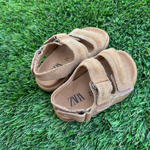 Zara leather sandals